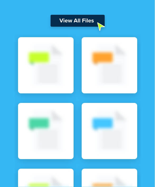 Mouse hover over View All Files button